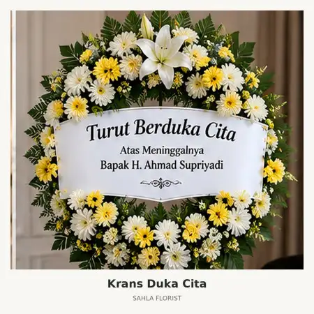 Krans Bunga Duka Rs Panti Rapih