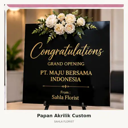 Papan Bunga Akrilik Rs Panti Rapih